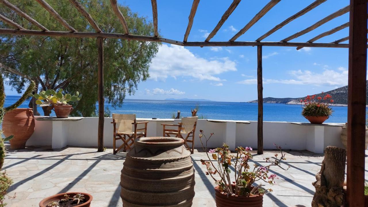 Styfilia Beachfront Apartments Platis Gialos  외부 사진