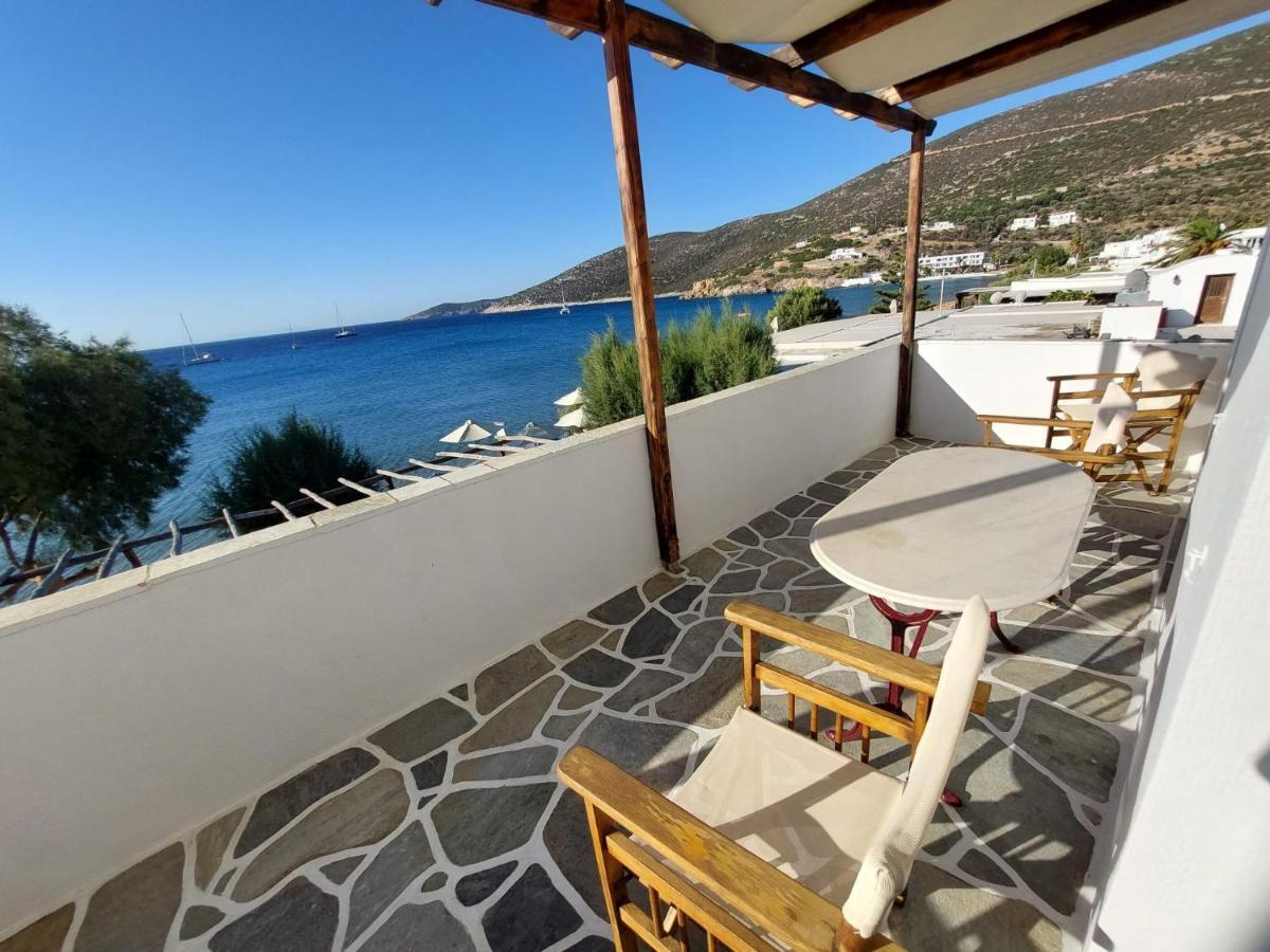 Styfilia Beachfront Apartments Platis Gialos  외부 사진