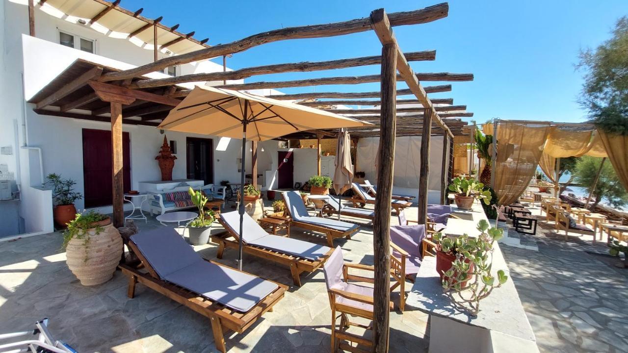 Styfilia Beachfront Apartments Platis Gialos  외부 사진