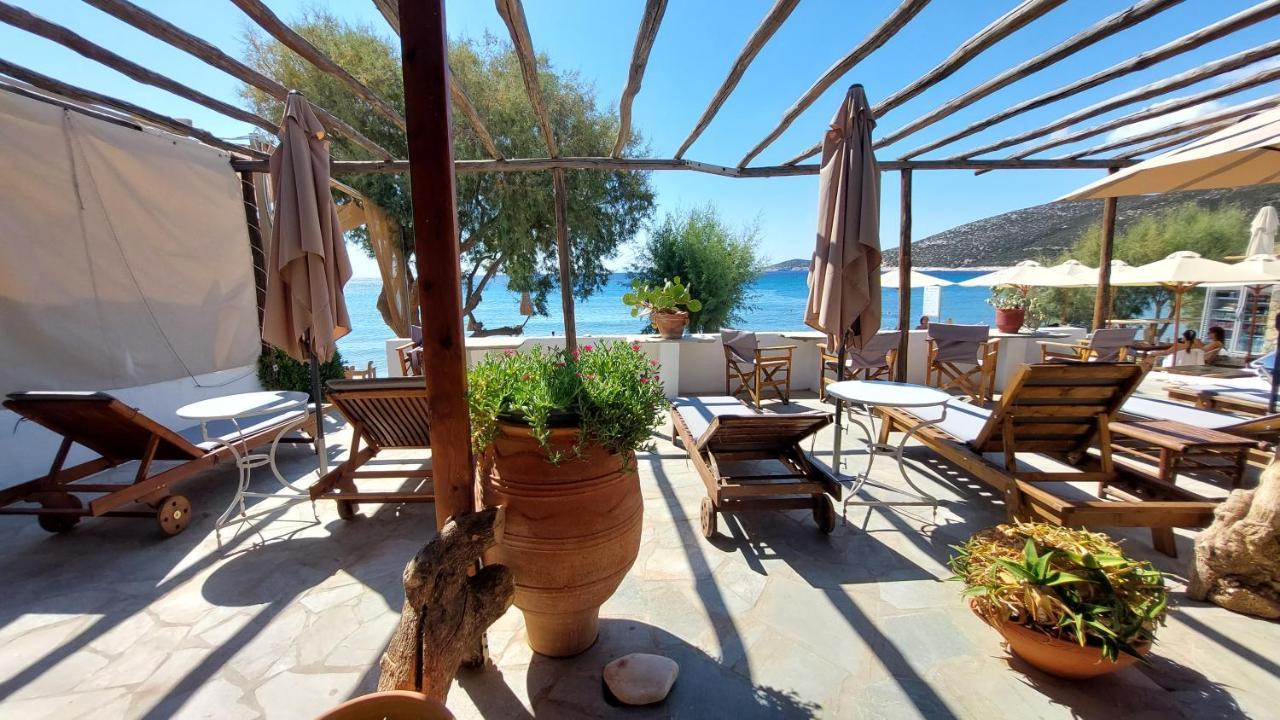 Styfilia Beachfront Apartments Platis Gialos  외부 사진