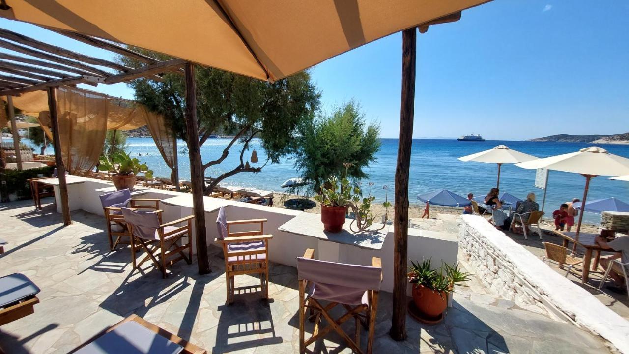Styfilia Beachfront Apartments Platis Gialos  외부 사진