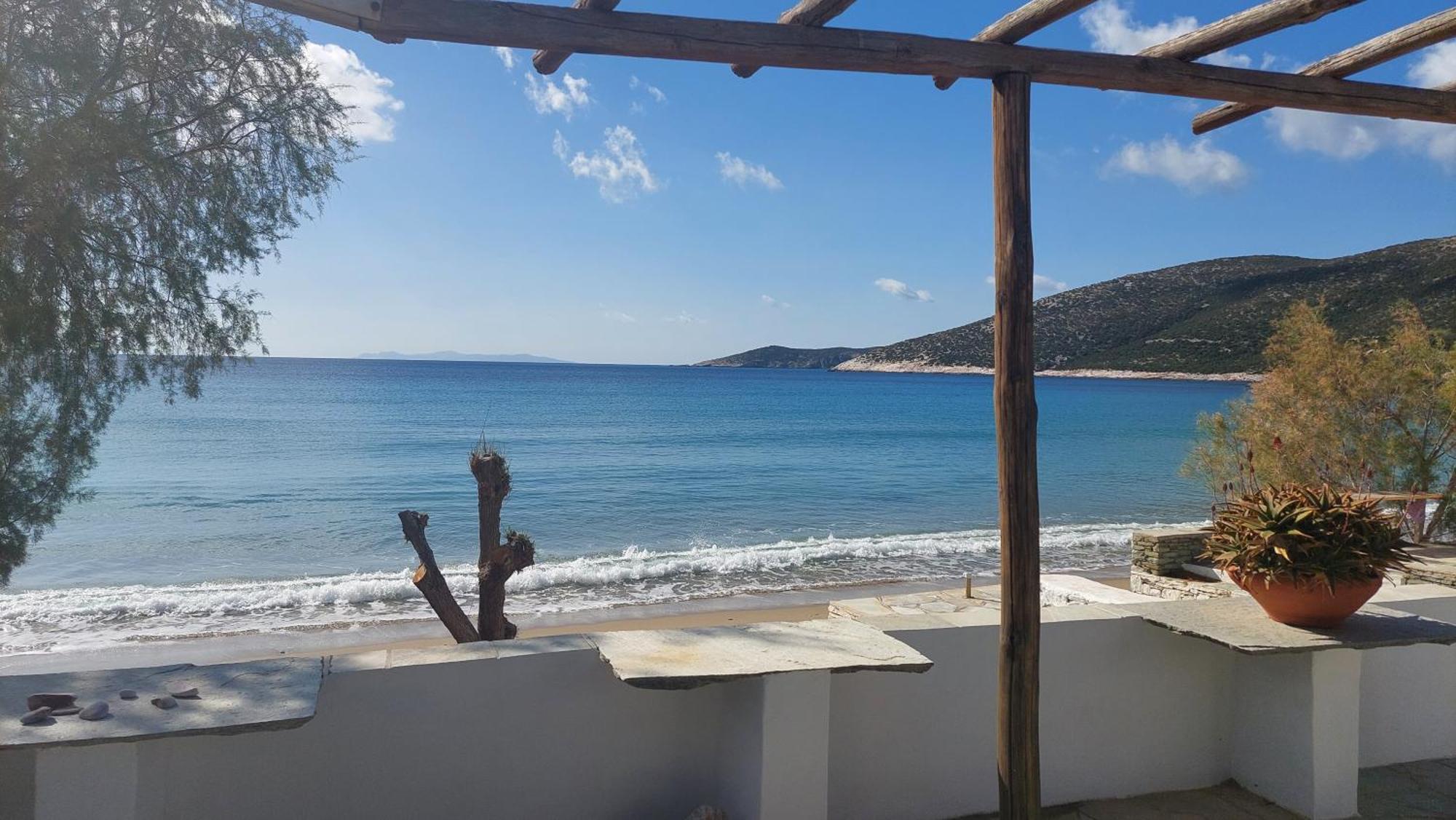Styfilia Beachfront Apartments Platis Gialos  외부 사진